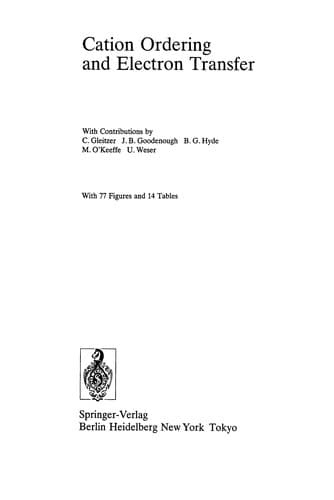 Tapa de Structure and Bonding