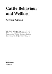 Tapa de Cattle behaviour and welfare