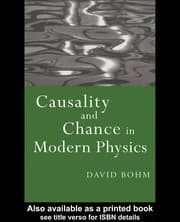 Tapa de Causality and chance in modern physics