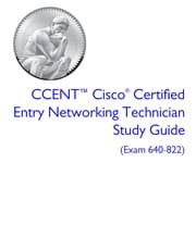 Tapa de CCENT Cisco Certified Entry Networking Technician study guide (exam 640-822)