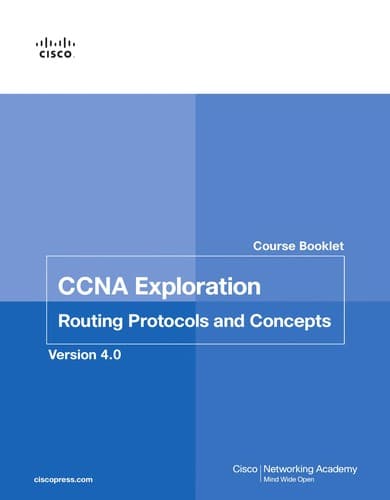 Tapa de CCNA exploration course booklet