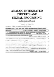 Tapa de Cellular Neural Networks and Analog VLSI