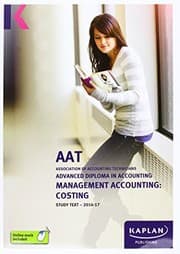 Tapa de AAT Management Accounting: Costing - Study Text