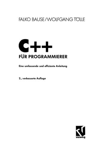 Tapa de C++ für Programmierer