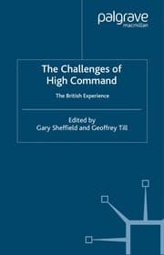 Tapa de The challenges of high command