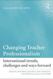 Tapa de Changing teacher professionalism