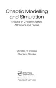 Tapa de Chaotic modelling and simulation: analysis of chaotic models, attractors and forms