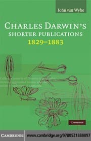 Tapa de Charles Darwin's shorter publications, 1829-1883