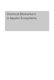 Tapa de Chemical biomarkers in aquatic ecosystems