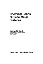 Tapa de Chemical Bonds Outside Metal Surfaces