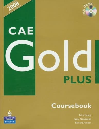 Tapa de Cae Gold Plus. Coursebook