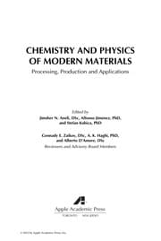 Tapa de Chemistry and physics of modern materials