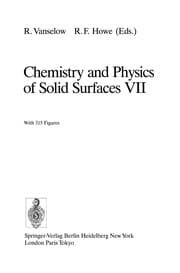 Tapa de Chemistry and Physics of Solid Surfaces VII