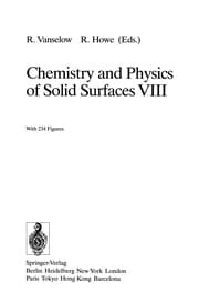 Tapa de Chemistry and Physics of Solid Surfaces VIII