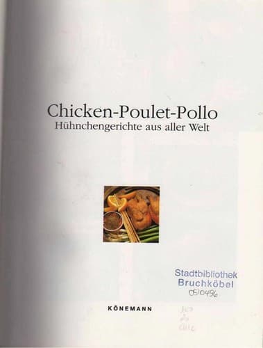 Tapa de Chicken - Poulet - Pollo