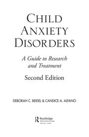 Tapa de Child anxiety disorders