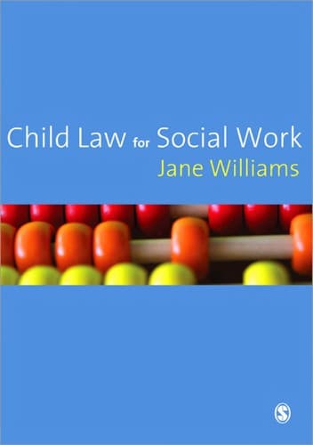 Tapa de Child Law for Social Work