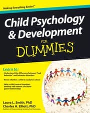Tapa de Child psychology & development for dummies
