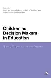 Tapa de Children as decision makers in education