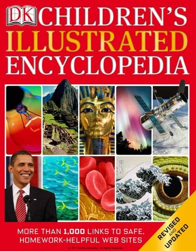 Tapa de DK children's illustrated encyclopedia