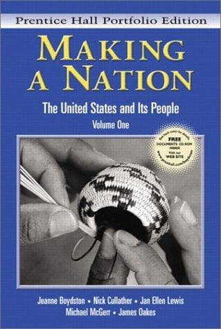 Tapa de Making a Nation Vol. 1