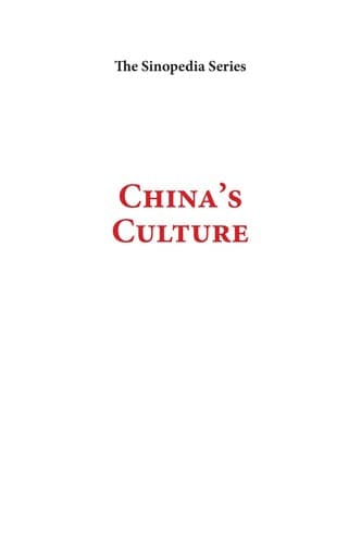 Tapa de China's culture