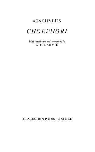 Tapa de Choephori