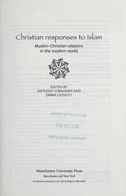 Tapa de Christian responses to Islam