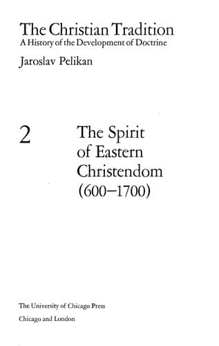 Tapa de The Christian tradition