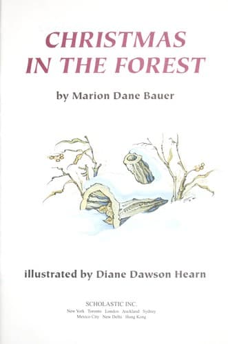 Tapa de Christmas in the forest