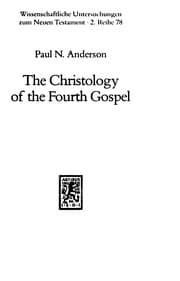 Tapa de The Christology of the fourth Gospel