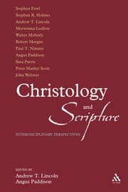 Tapa de Christology and scripture