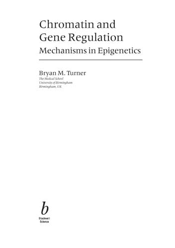 Tapa de Chromatin and gene regulation