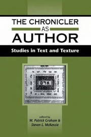 Tapa de The Chronicler as Author