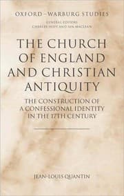 Tapa de The Church of England and Christian antiquity