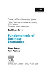 Tapa de Fundamentals of business economics