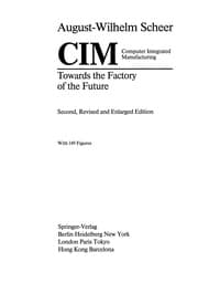 Tapa de CIM. Computer Integrated Manufacturing
