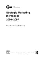 Tapa de Strategic marketing in practice 2006-2007