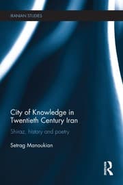 Tapa de City of knowledge in twentieth century Iran