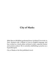 Tapa de City of masks
