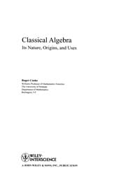 Tapa de Classical Algebra