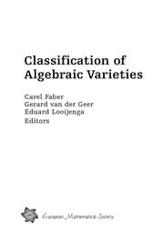 Tapa de Classification of algebraic varieties
