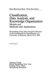 Tapa de Classification, Data Analysis, and Knowledge Organization