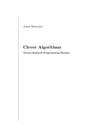 Tapa de Clever algorithms