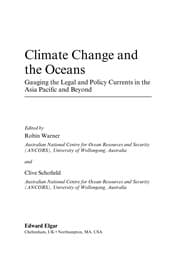 Tapa de Climate change and the oceans