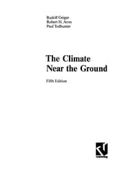 Tapa de The Climate Near the Ground