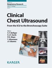 Tapa de Clinical chest ultrasound