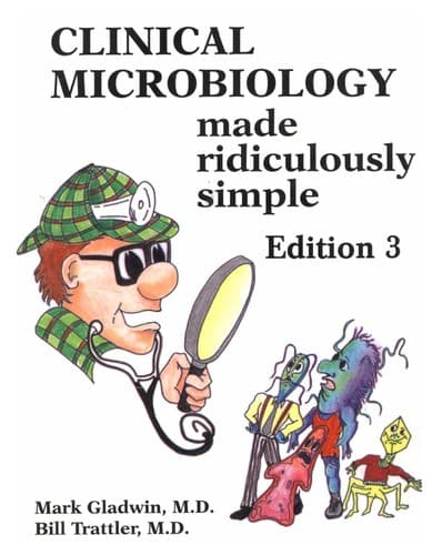 Tapa de Clinical microbiology made ridiculously simple