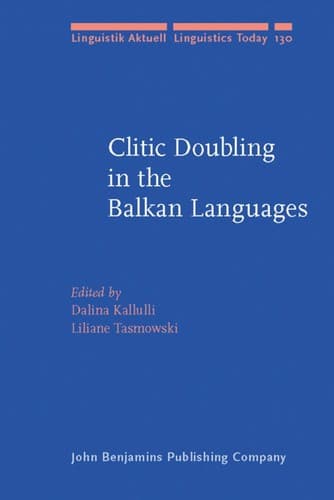 Tapa de Clitic doubling in Balkan languages