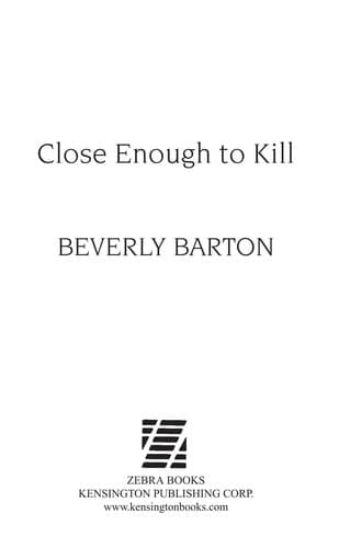 Tapa de Close enough to kill